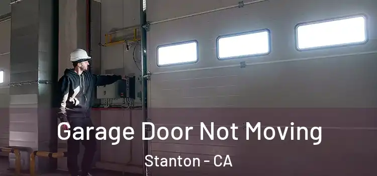  Garage Door Not Moving Stanton - CA
