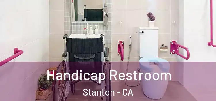  Handicap Restroom Stanton - CA